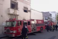 Un incendio causó temor en Barrio Sur