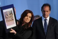 La pelea Cristina-Scioli inquieta a la oposición