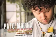 Pato Molina juega  de local