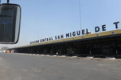 Por el paro se interrumpió más de la mitad de los servicios de transporte de larga distancia