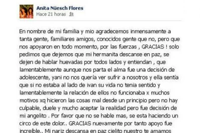 La hipótesis del suicidio separa a las familias de las adolescentes salteñas