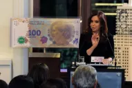 Cristina Kirchner presentó el nuevo billete de $ 100 con la figura de Evita