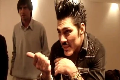 Un tucumano cantó en la intimidad de Ricardo Fort