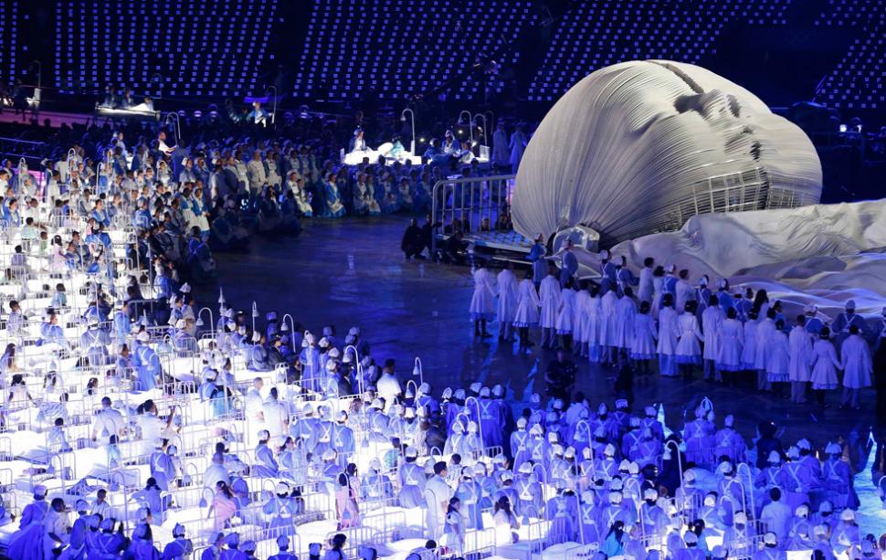 Las mejores fotos de la ceremonia inaugural de los Juegos Olímpicos