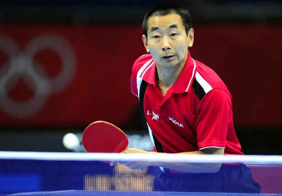 NADA DE SORPRESA. El chino nacionalizado argentino, Liu Song, es la esperanza albiceleste en tenis de mesa. 