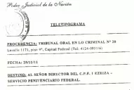 Las actas comprueban que Vásquez fue autorizado por la Justicia para sus salidas