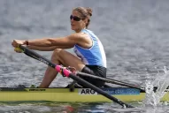 Lucía Palermo fue cuarta en la final D
