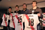 River presentó camiseta, sponsor y refuerzos