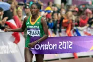 María Peralta finalizó en el puesto 82 en maratón