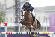 Larocca avanzó a la tercera ronda en equitación