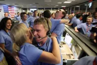 La curiosidad humana llegó a Marte en forma de robot