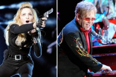 Una stripper de feria, así definió Elton John a Madonna