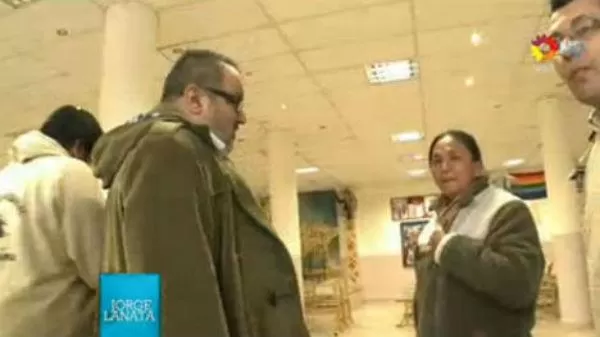 ENCUENTRO. Lanata visitó Jujuy y se reunió con Milagro Sala. CAPTURA DE VIDEO