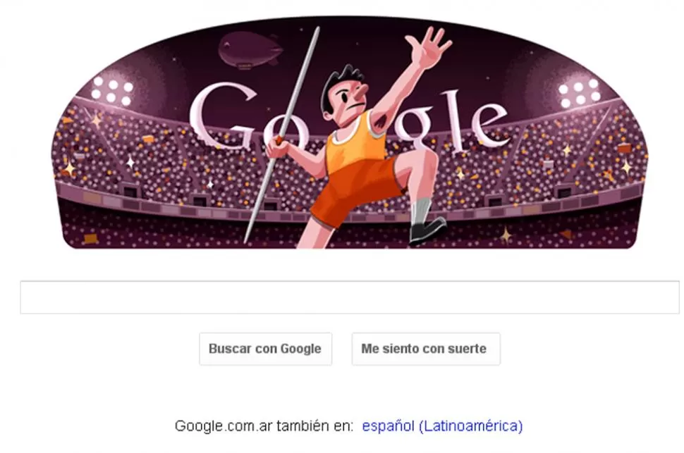 SERIE. Google continúa con su estrategia de posicionar los Juegos Olímpicos en los primeros puestos de las búsquedas. CAPTURA DE PANTALLA
