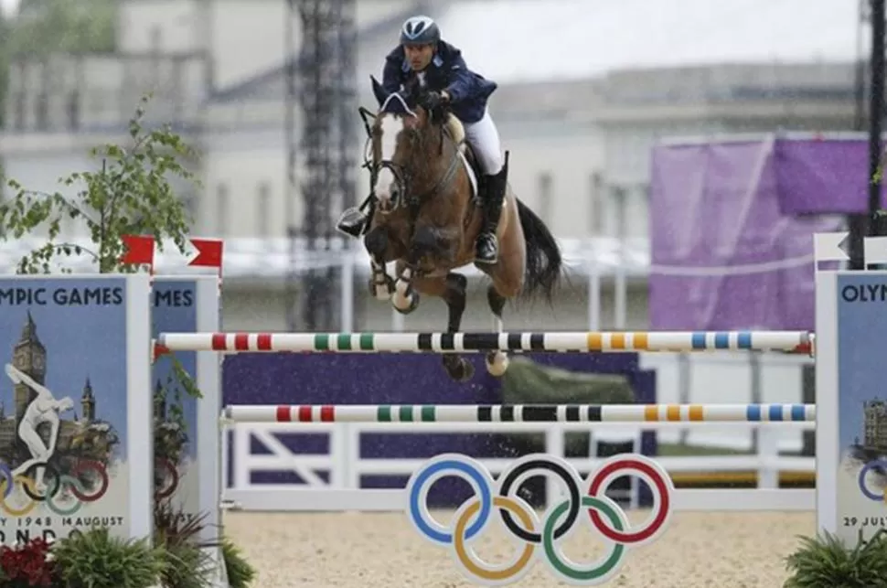 SORTEANDO OBSTACULOS. José María Larocca no logró el objetivo y quedó afuera de los Juegos. FOTO TOMADA DE LANACION.COM