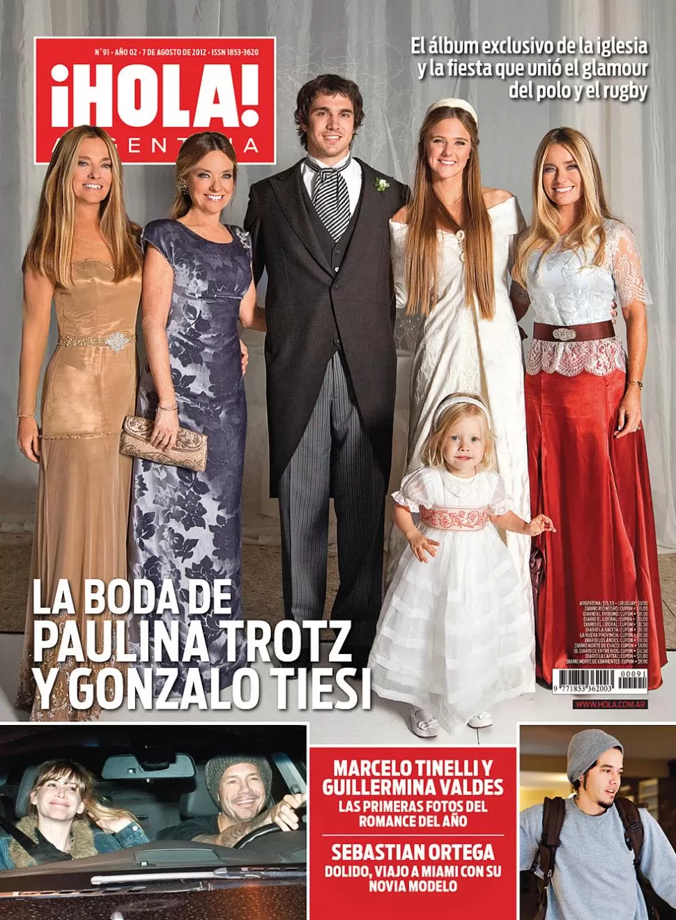 Conocé todos los detalles  de la boda de Paulina Trotz
