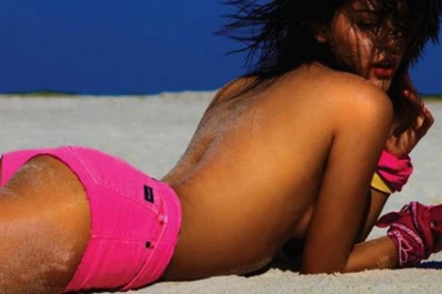 Calu Rivero y un topless que calentó Twitter