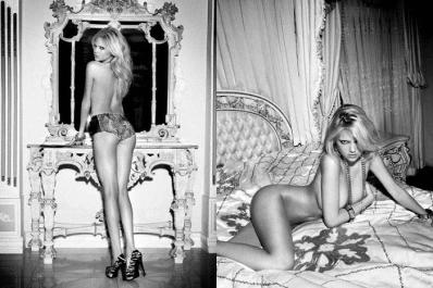 Kate Upton, desnuda y en la cama
