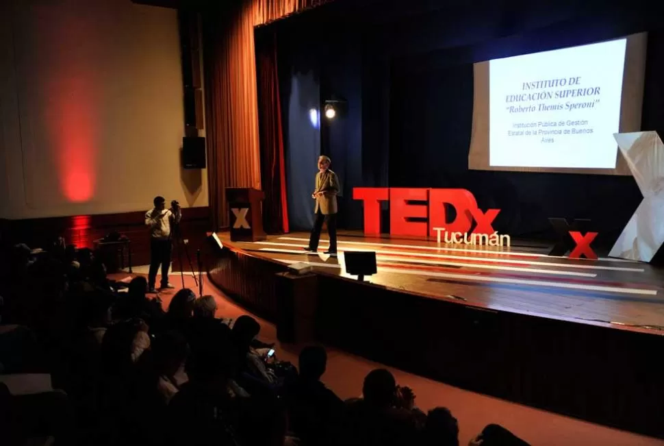 OPORTUNIDAD PARA ESCUCHAR. Por segunda vez se lleva a cabo en Tucumán la experiencia TEDx. LA GACETA/FOTO DE JORGE OLMOS SGROSSO