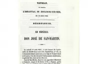 La despedida de un amigo francés a San Martín