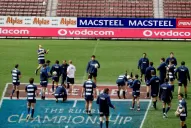 Los Pumas entrenaron en doble turno para enfrentar a los Springboks