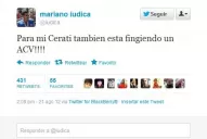 Mariano Iúdica dijo que Cerati finge un ACV, en defensa de Verónica Perdomo
