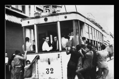 El carruaje con tiradores que hacía llover chispas de colores y rechinar las ruedas
