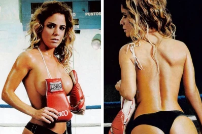 Marina Calabró se animó a un sesión de fotos hot