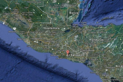 Fuerte terremoto en El Salvador