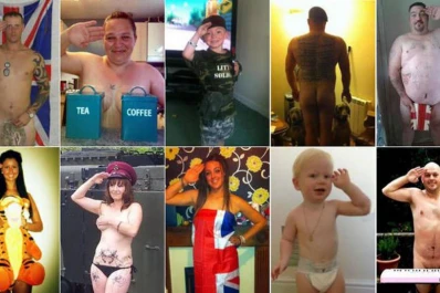 Soldados británicos apoyan al príncipe Harry posando desnudos