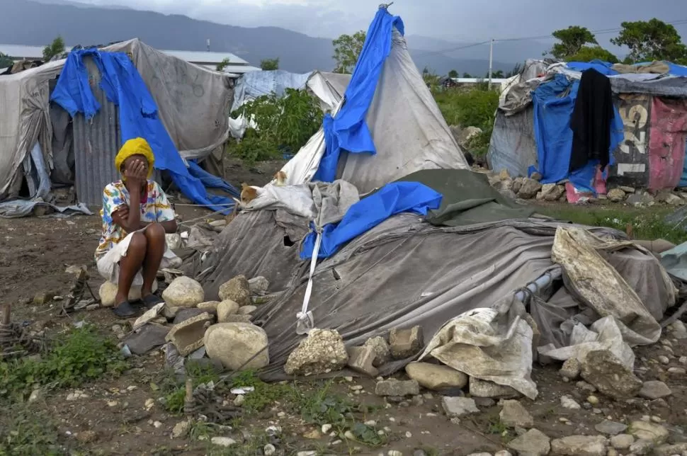 DRAMA. Los haitianos ya habían sufrido los efectos del terremoto de 2010. REUTERS