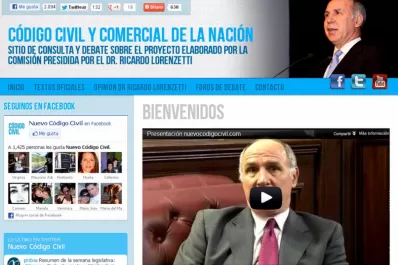 Habilitan un sitio web para conocer el nuevo Código Civil