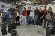 Una familia a todo motor