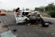 Murió una de las mujeres que viajaba en el auto que chocó en San Andrés