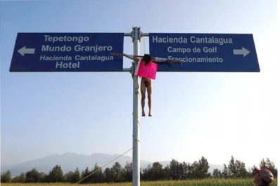 México: crucifican a un acusado de una violación