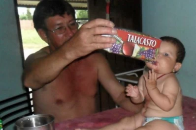 Detuvieron al hombre que le daba vino a hija de 16 meses