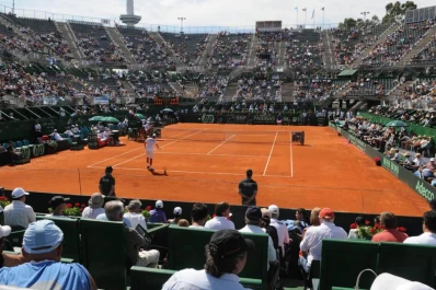 Sorpresivo control de la AFIP al equipo de la Copa Davis en el Parque Roca