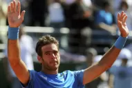 Del Potro: les agradezco el cariño y el apoyo que me dan