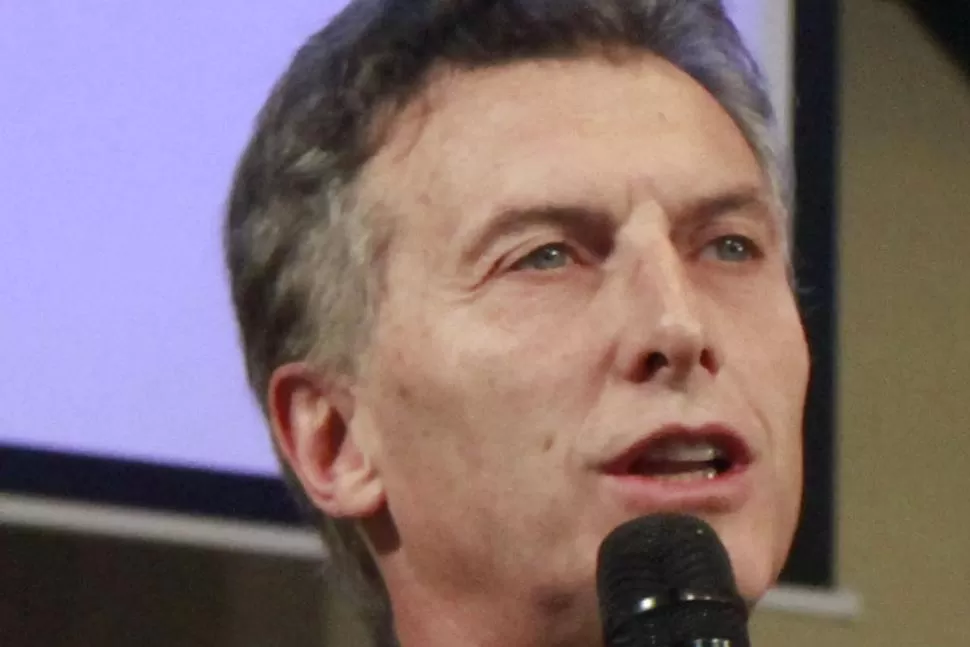 ARGUMENTOS DE LA PROTESTA. Macri reclamó que el Gobierno combata la inflación y la inseguridad. DyN