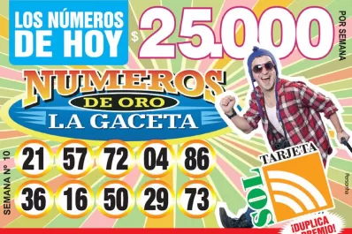 Los Números de Oro de LA GACETA