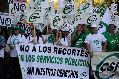 Una marea social protesta en España