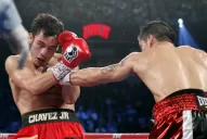 Maravilla Martínez y Chávez Junior pelean por el título mediano