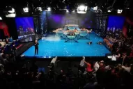 Bailando por un Sueño 2012: Federico Molinari participó en la apertura del Aquadance