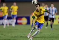 Neymar dejó a la Argentina con las manos vacías