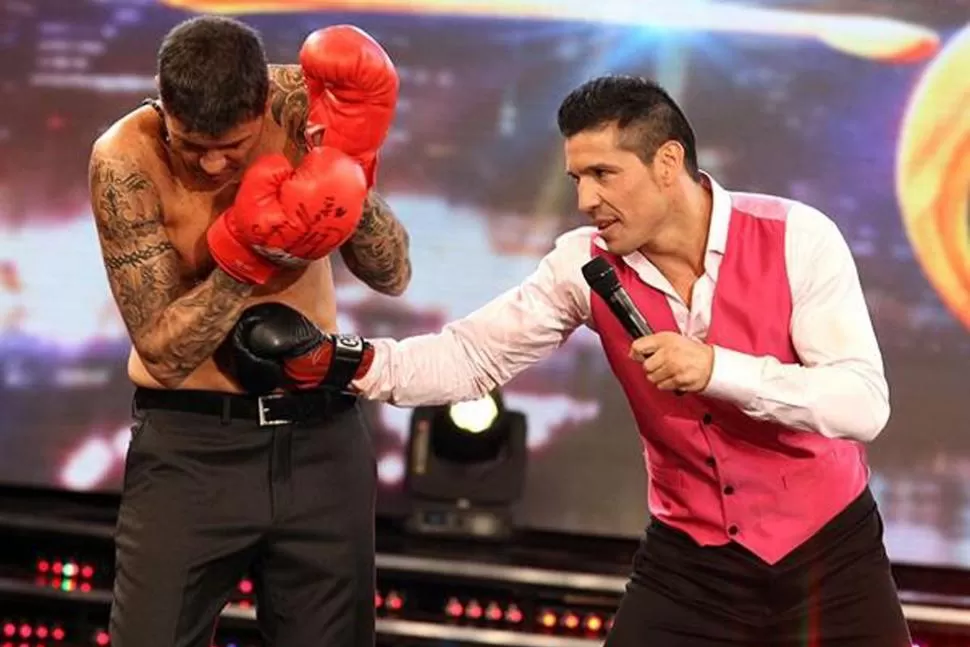 OTAR VEZ. El boxeador estaría dispuesto a regresar al programa de El Trece. FOTO TOMADA DE TELESHOW.COM