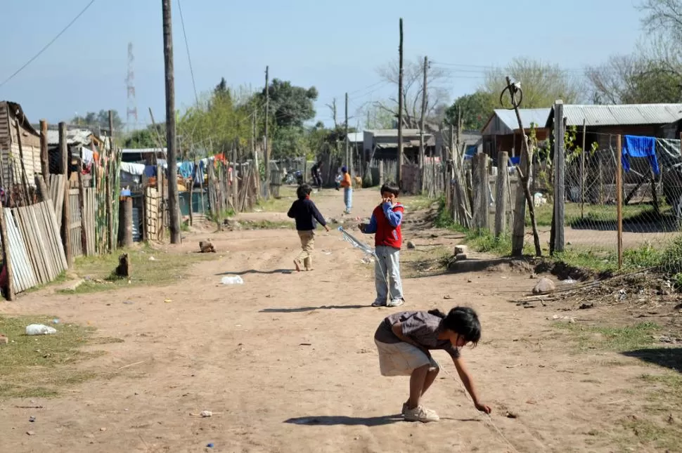 LOS NUCLEOS MAS DUROS. En el conurbano tucumano están algunas de las zonas sanitarias más difíciles. LA GACETA / FOTO DE ANALIA JARAMILLO