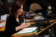 Cristina le respondió al FMI en la ONU: no es un partido de fútbol para que nos saquen la tarjeta roja