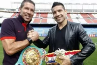 Maravilla Martínez visitó al Cholo Simeone