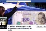 En Facebook juntan firmas para que Lanata sea presidente