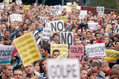Nueva protesta en España